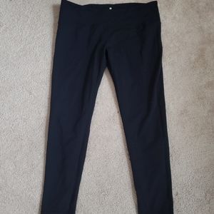 Black almost brand new black workout sturdy materi